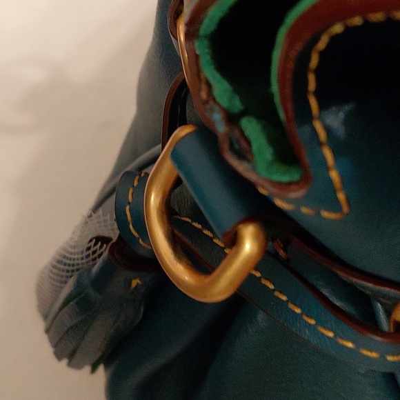 Dooney & Bourke Florentine Satchel In Demin (Large) - Picture 16 of 17